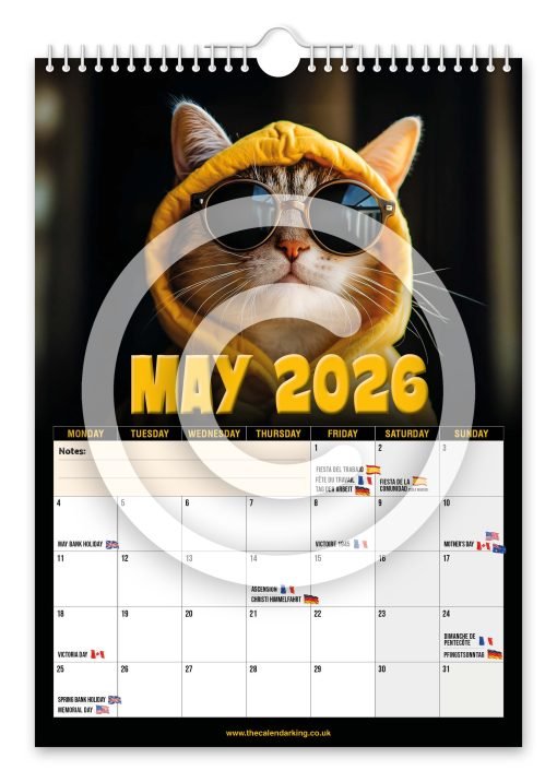 Cool Furr Cats Novelty Calendar - Image 6
