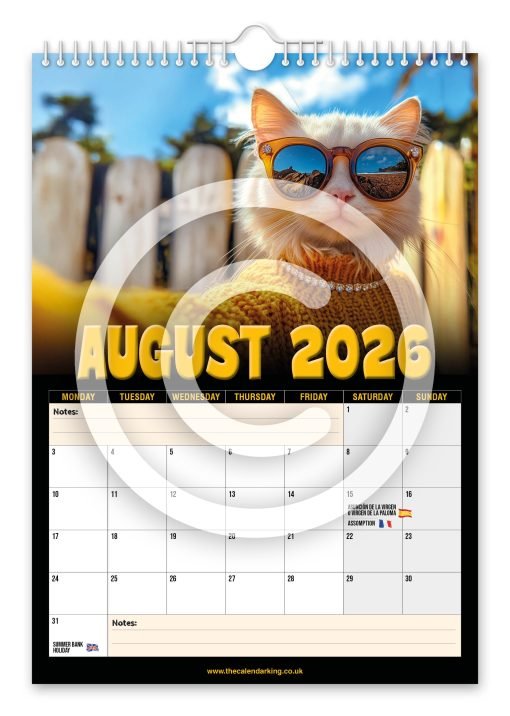 Cool Furr Cats Novelty Calendar - Image 9