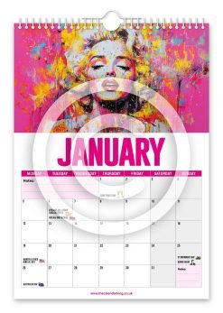 Alternative view of Monroe Novelty Calendar