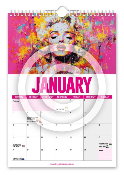 Monroe Novelty Calendar - Image 2