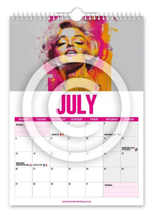 Monroe Novelty Calendar - Image 8