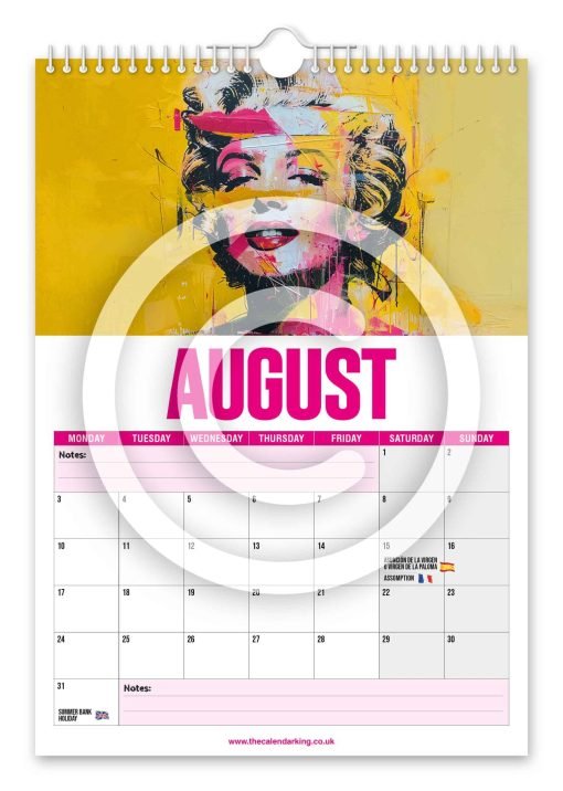 Monroe Novelty Calendar - Image 9