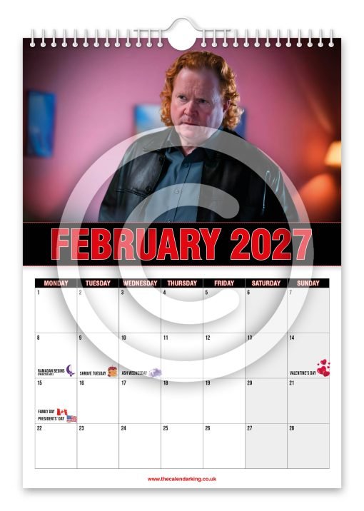 Phil Hucknall Novelty Calendar - Image 3
