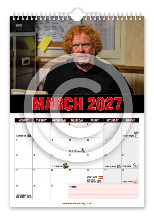 Phil Hucknall Novelty Calendar - Image 4