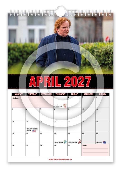 Phil Hucknall Novelty Calendar - Image 5