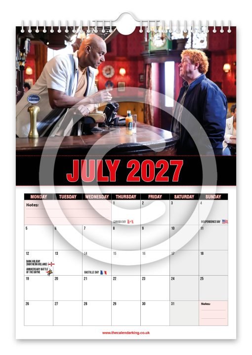Phil Hucknall Novelty Calendar - Image 8