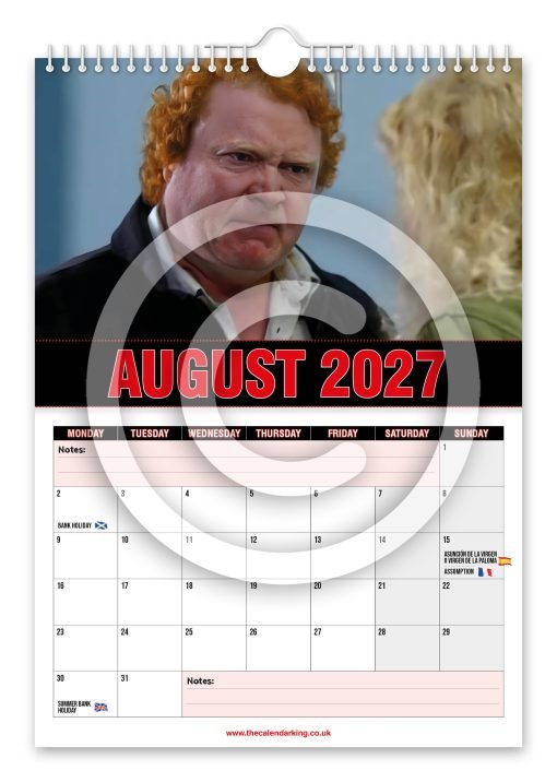 Phil Hucknall Novelty Calendar - Image 9