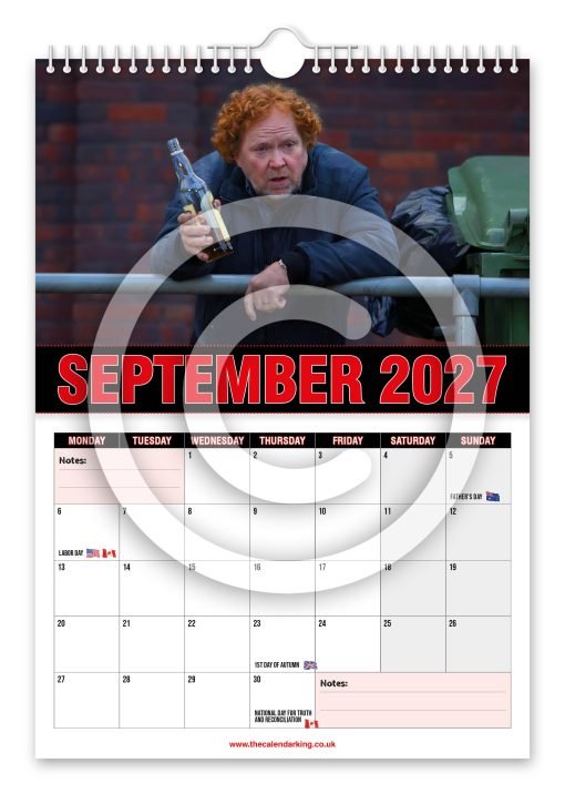 Phil Hucknall Novelty Calendar - Image 10