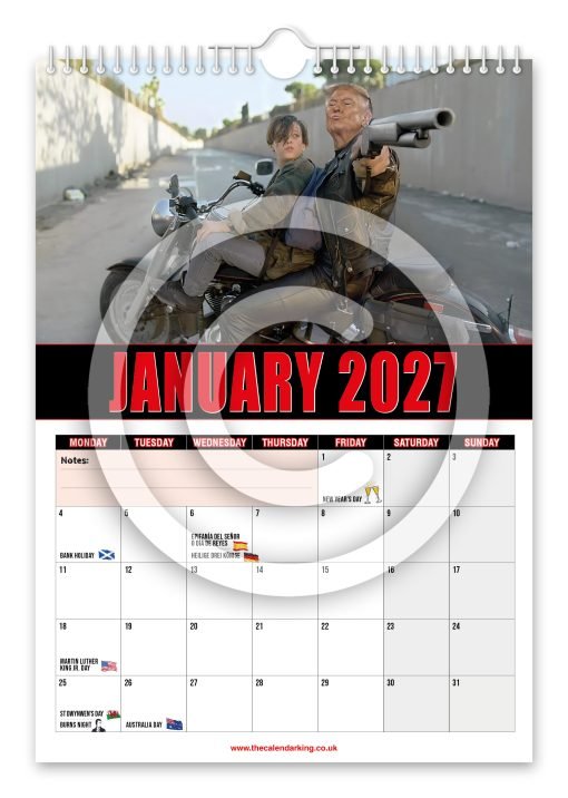 The Trumpinator Novelty Calendar - Image 2