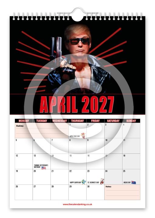 The Trumpinator Novelty Calendar - Image 5