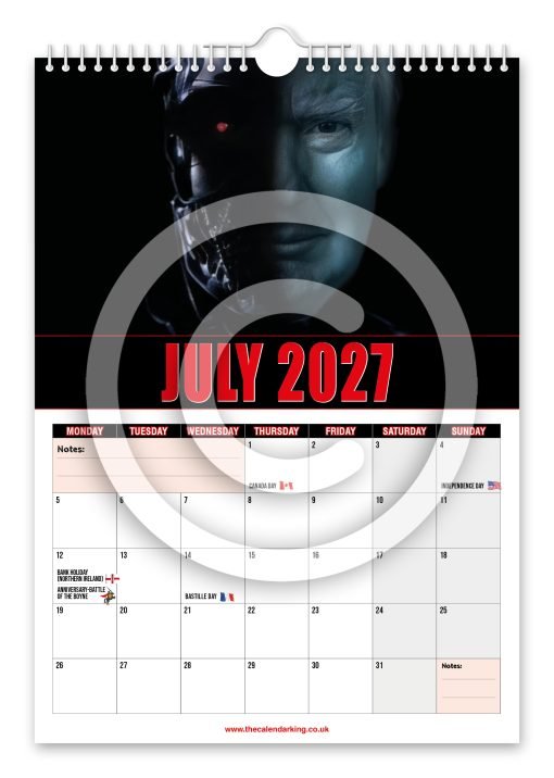 The Trumpinator Novelty Calendar - Image 8