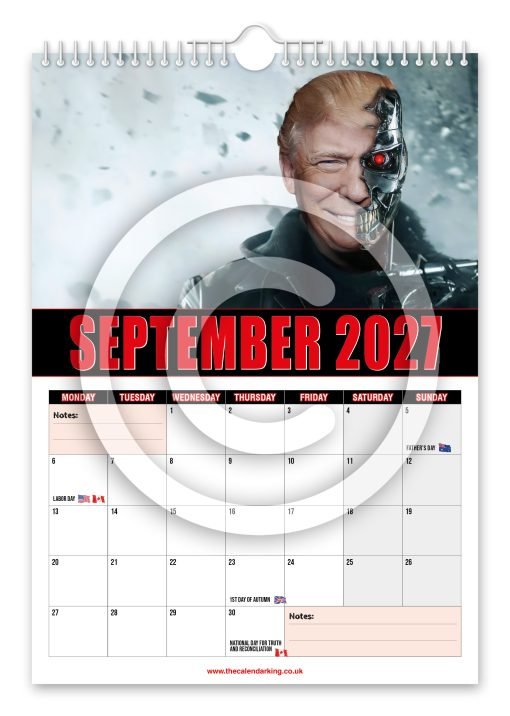 The Trumpinator Novelty Calendar - Image 10