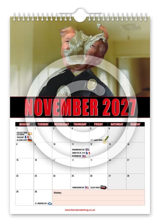 The Trumpinator Novelty Calendar - Image 12