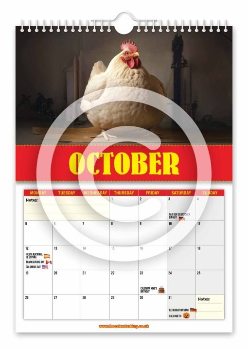 World's Biggest Cocks Novelty Calendar - Image 11