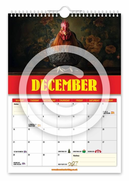 World's Biggest Cocks Novelty Calendar - Image 13