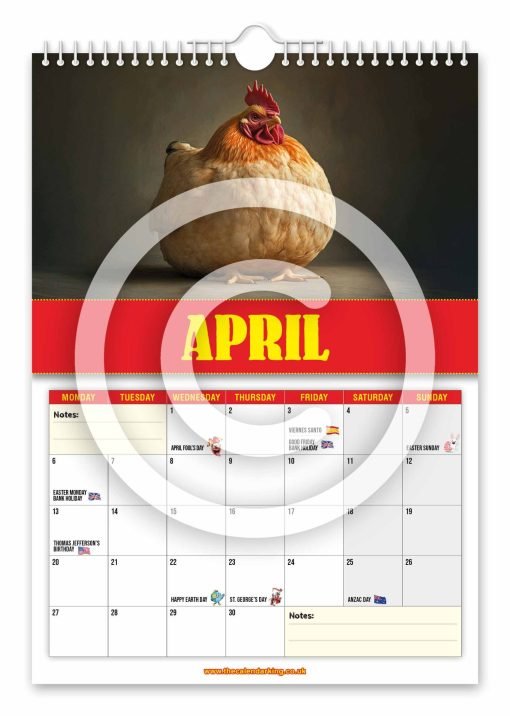 World's Biggest Cocks Novelty Calendar - Image 5