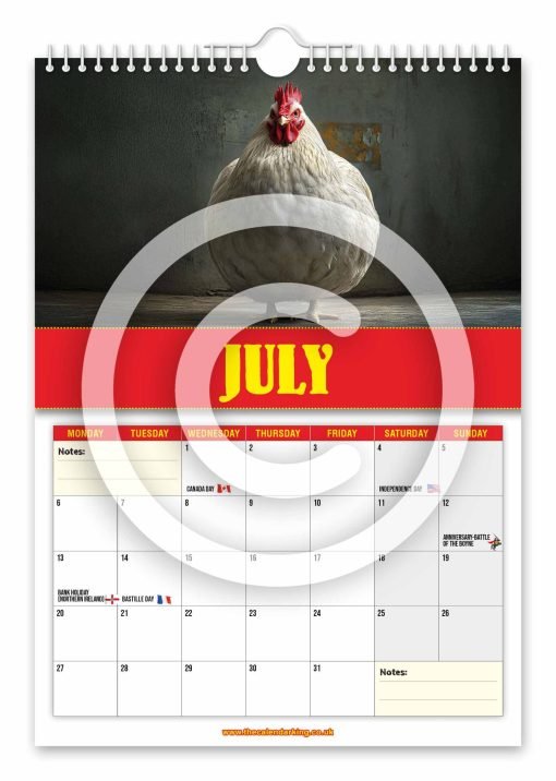 World's Biggest Cocks Novelty Calendar - Image 8