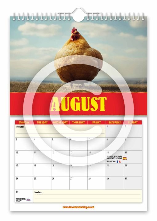 World's Biggest Cocks Novelty Calendar - Image 9
