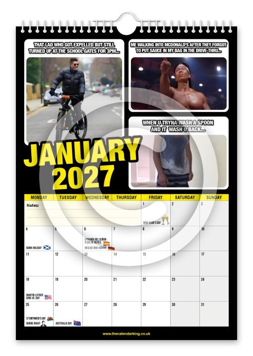 World's Greatest Memes Novelty Calendar - Image 2