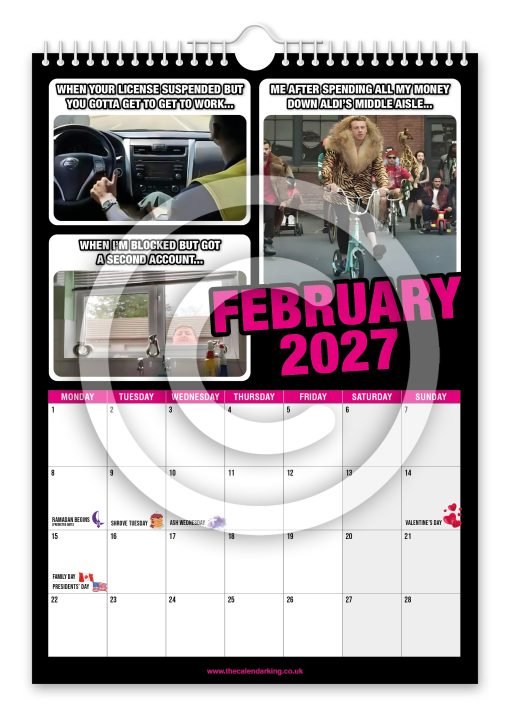 World's Greatest Memes Novelty Calendar - Image 3