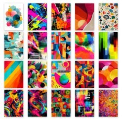 Abstract Card Selection Pack - 003