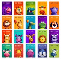 Children's Birthday Card Selection Pack - 014