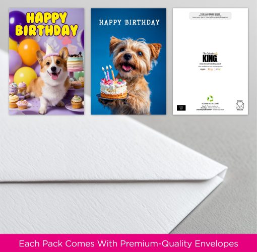 Dog Birthday Card Selection Pack - 007 - Image 5