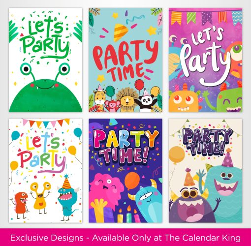 Children's Party Invitation Selection Pack - 015 - Image 4