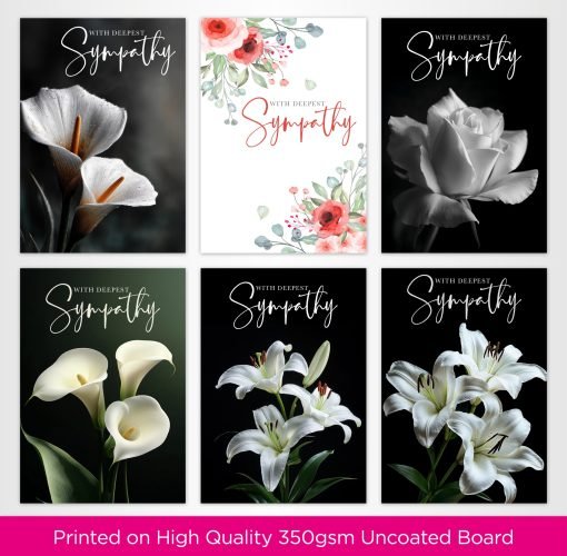 Sympathy Card Selection Pack - 008 - Image 2