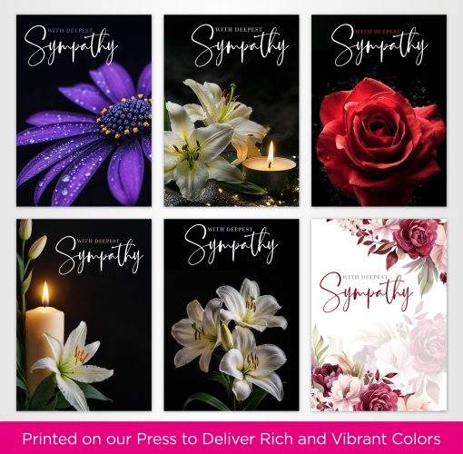 Sympathy Card Selection Pack - 008 - Image 3