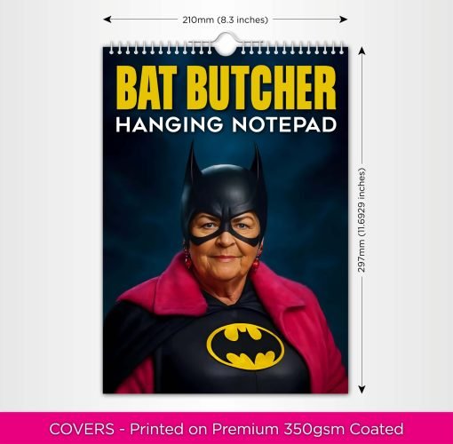Bat Butcher- A4 Hanging Notepad - Image 2