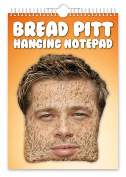 Bread Pitt  - A4 Hanging Notepad