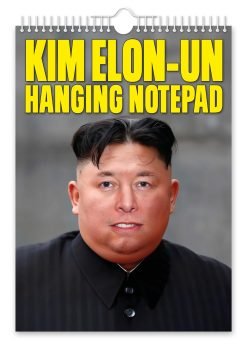 Kim Elon-Un - A4 Hanging Notepad