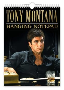 Tony Montana - A4 Hanging Notepad
