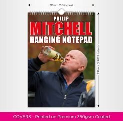 Alternative view of Phil Mitchell - A4 Hanging Notepad