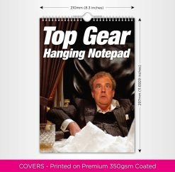 Alternative view of Top Gear - A4 Hanging Notepad
