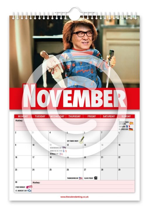 Chucky Chan Novelty Calendar - Image 12