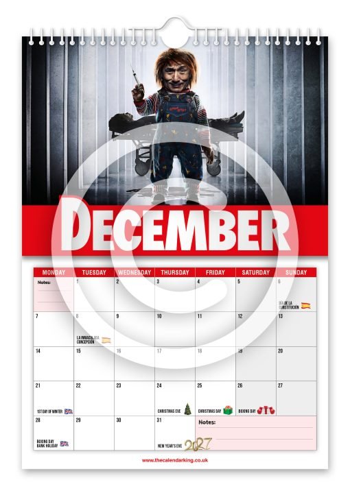 Chucky Chan Novelty Calendar - Image 13