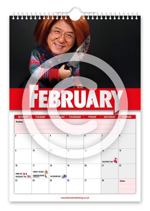 Chucky Chan Novelty Calendar - Image 3