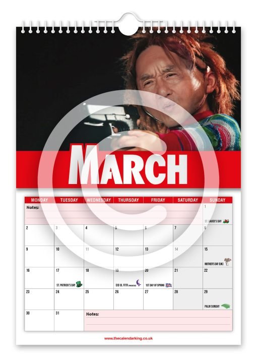 Chucky Chan Novelty Calendar - Image 4