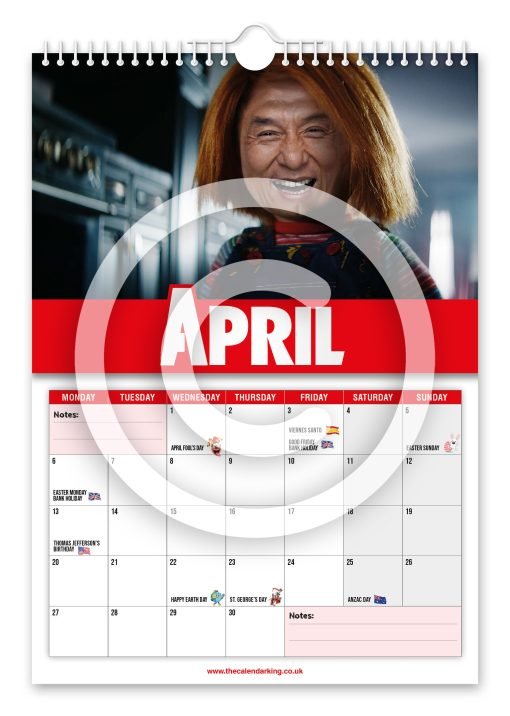 Chucky Chan Novelty Calendar - Image 5