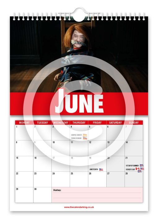 Chucky Chan Novelty Calendar - Image 7