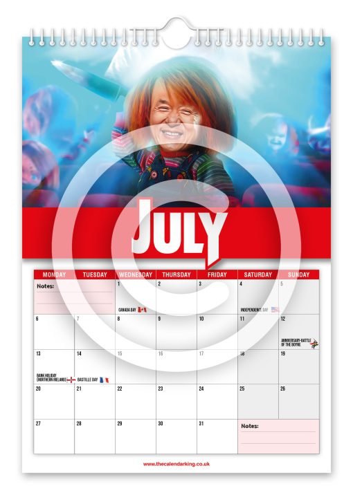 Chucky Chan Novelty Calendar - Image 8