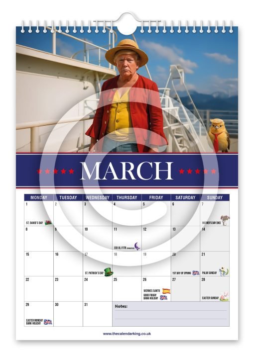 Donald Trump Novelty Calendar - Image 4