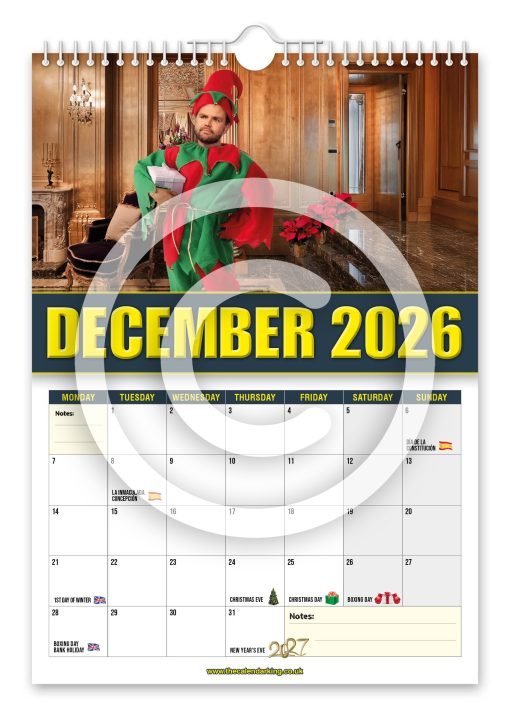 JD Vance Novelty Calendar - Image 13