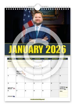 Alternative view of JD Vance Novelty Calendar