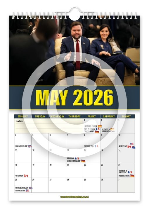 JD Vance Novelty Calendar - Image 6
