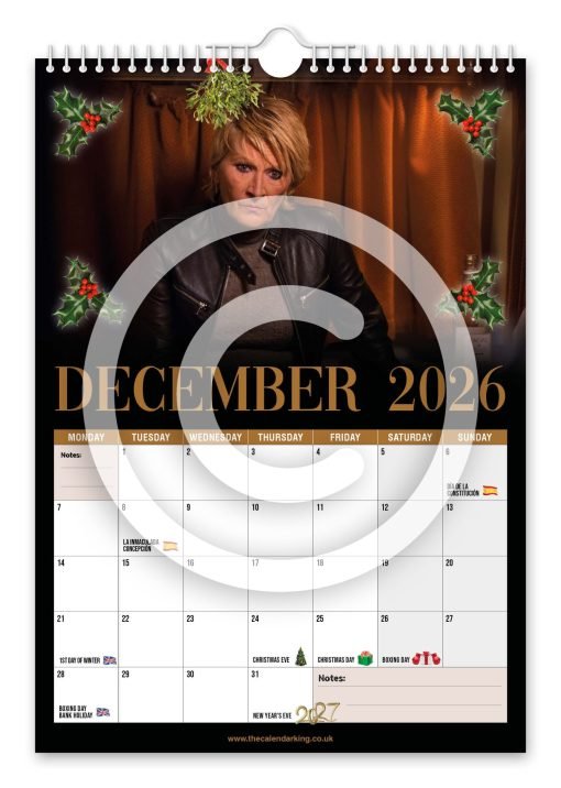 Rod Stewart Novelty Calendar - Image 13