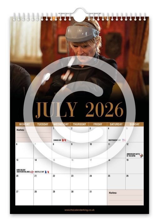 Rod Stewart Novelty Calendar - Image 8