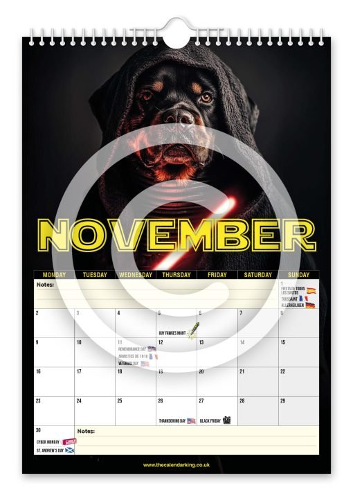 Star Paws Novelty Calendar - Image 12
